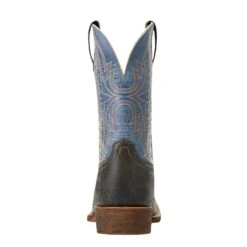 Ariat Men`s Grey/Blue Sport Square Toe Western Boot 9 Ariat Men`s Grey/Blue Sport Square Toe Western Boot -Western Denim Gear Store 10040276 2