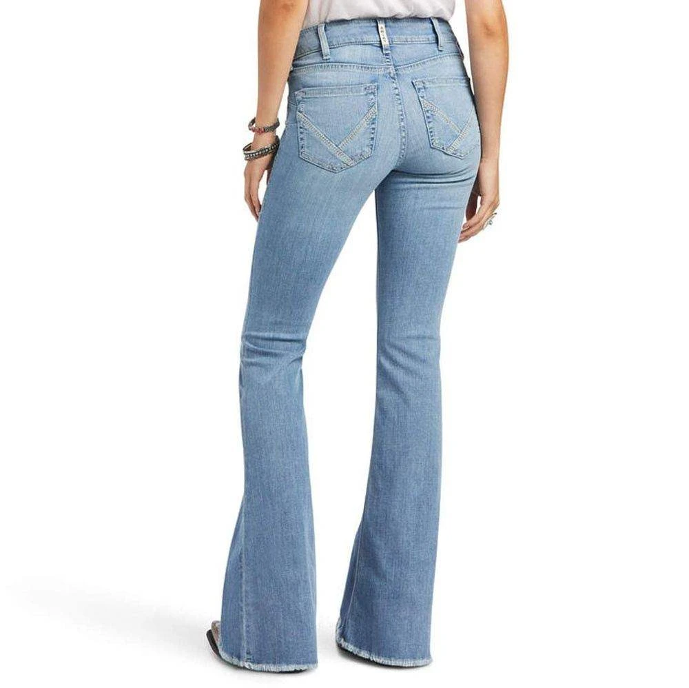 Ariat Women's REAL Perfect Rise Regina Flare Jean 4 Ariat Women's REAL Perfect Rise Regina Flare Jean - Image 2