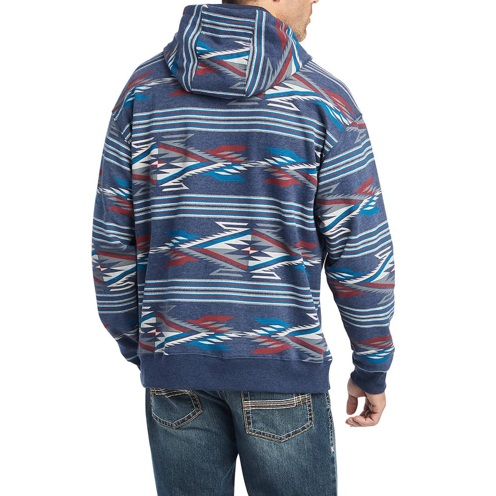 Ariat Men's All-Over Print Chimayo Hoodie 4 Ariat Men's All-Over Print Chimayo Hoodie - Image 2