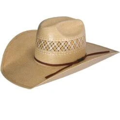 American Hats 15 Star Wheat 5in. Brim Straw Cowboy Hat -Western Denim Gear Store 1022S2CWH45