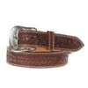 Western Fashion Men`s Chestnut Basket Floral Twisted X Belt -Western Denim Gear Store 103870 default l