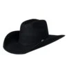 Youth M+F Black 3 3/4in. Brim Cattlemans Felt Hat -Western Denim Gear Store 121326 default l