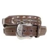 Men's Nocona Western Belt With Conchos And Inlay -Western Denim Gear Store 123289 default l