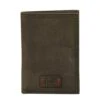Justin Men`s Dark Khaki Trifold Wallet 1 Justin Men`s Dark Khaki Trifold Wallet -Western Denim Gear Store 130173 default l