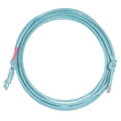 Dub Grant Rope Co Turquoise 4-Strand Poly Calf Rope