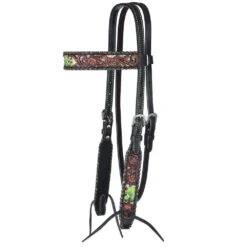 Reinsman Circle Y Cactus Country Browband Headstall