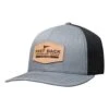 Fast Back Heather And Black Patch Logo Cap -Western Denim Gear Store 136217 default l