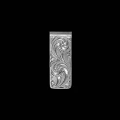 Vogt Silversmiths The Fully Engraved Vogt Classic Money Clip