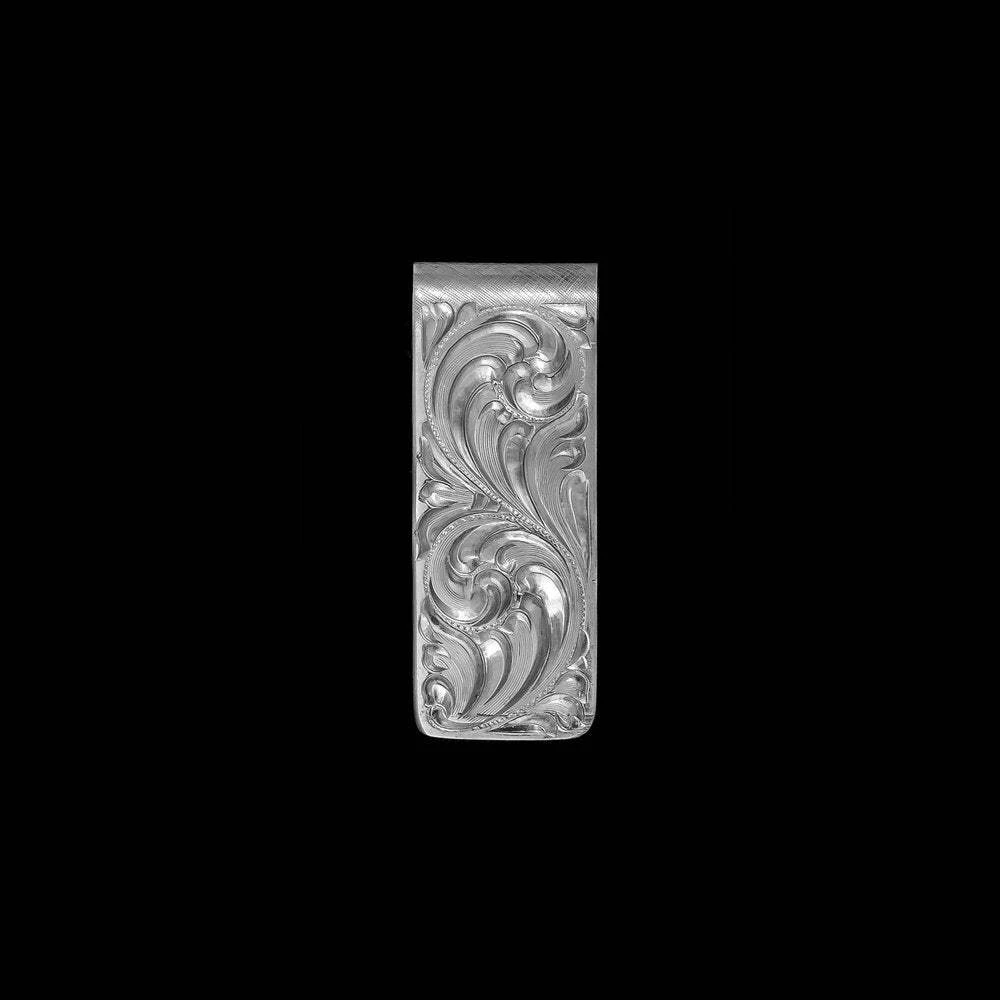 Vogt Silversmiths The Fully Engraved Vogt Classic Money Clip 3 Vogt Silversmiths The Fully Engraved Vogt Classic Money Clip