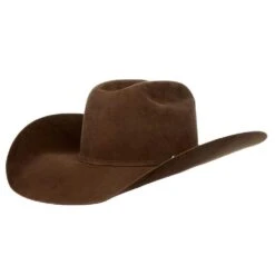 Jw Brooks Custom Hats Saddle 8.5oz Work Horse 5in. Brim Felt Cowboy Hat