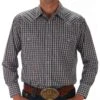 Panhandle Men's Plaid Snap Shirt