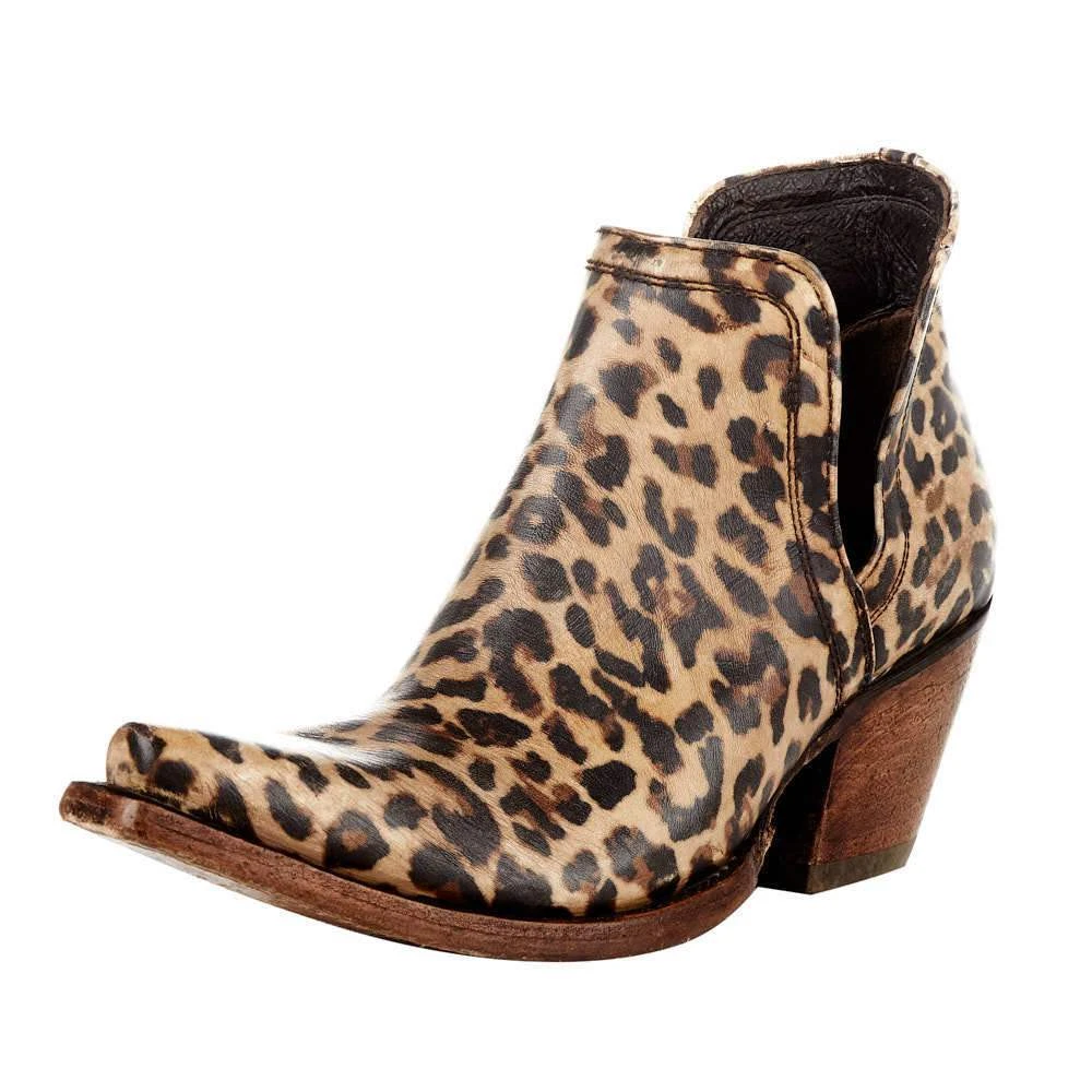 Ariat Women's Ariat Distressed Leopard Dixon Boot 3 Ariat Women's Ariat Distressed Leopard Dixon Boot