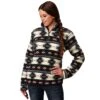 Women's Roper Aztec Print Polar Fleece Pullover -Western Denim Gear Store 148645 default l