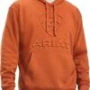 Ariat Men's Mocha Hooded Sweatshirt
