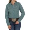Cinch Women's Green Printed Button Down 1 Cinch Women's Green Printed Button Down -Western Denim Gear Store 155372 default l