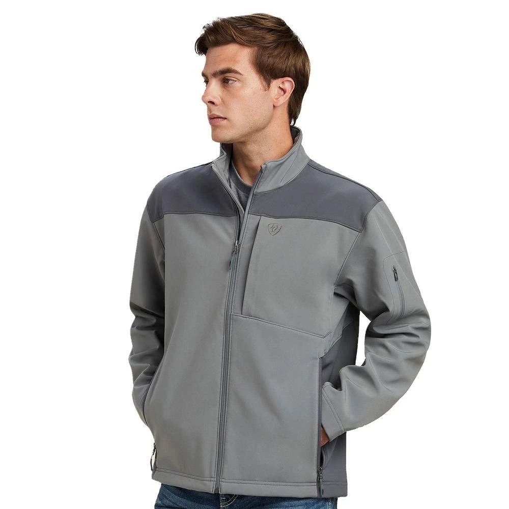 Ariat Men's Vernon 2.0 Jetty Gray Softshell Jacket 3 Ariat Men's Vernon 2.0 Jetty Gray Softshell Jacket