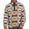 Cinch Men's Aztec Print Quarter Snap Fleece Pullover -Western Denim Gear Store 158268 default l