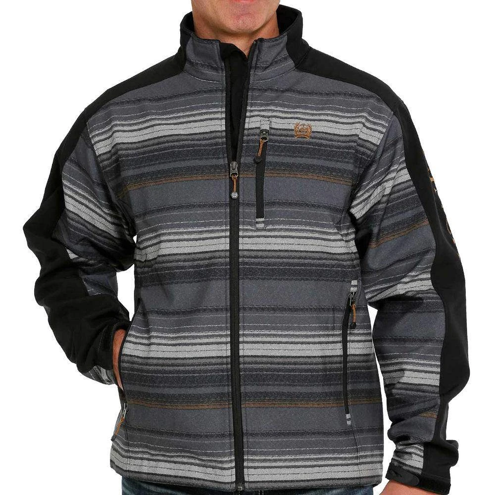 Men's Cinch Striped Bonded Jacket
