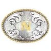 M&F N Initial Belt Buckle -Western Denim Gear Store 15959 default l
