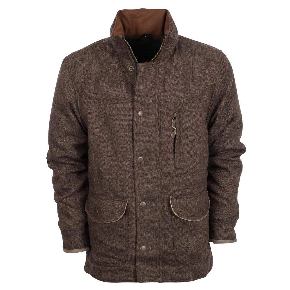 STS Ranch Wear Men's Smitty Tweed Chocolate Jacket