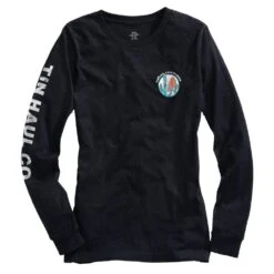 Tin Haul Women's Black Logo Tee
