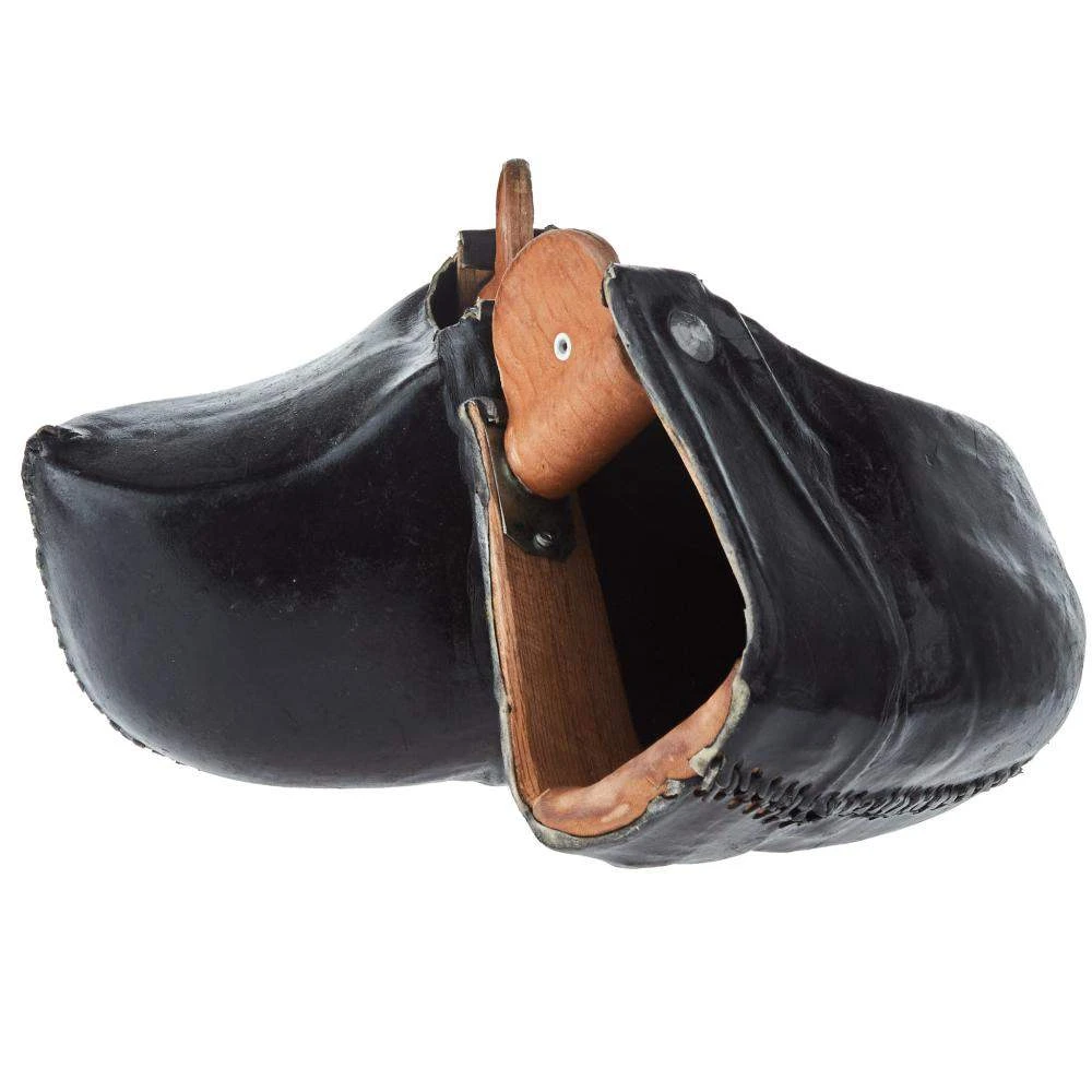 NRS Small Colored Rawhide Flat Leather Bottom Tapaderos With Latigo Lacing 3 NRS Small Colored Rawhide Flat Leather Bottom Tapaderos With Latigo Lacing