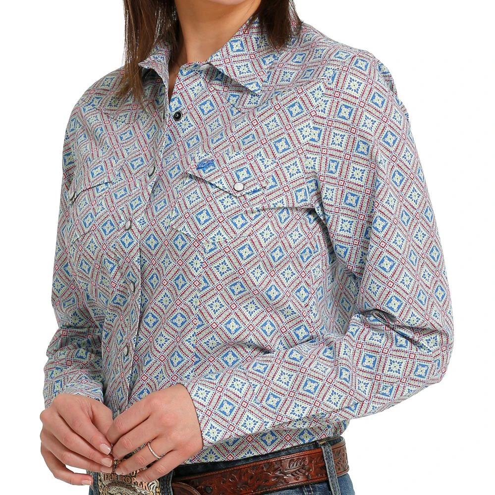 Cinch Women's Snap Front Western Shirt 3 Cinch Women's Snap Front Western Shirt