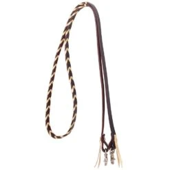 Rafter T Ranch Company Leather Laced Barrel Reins -Western Denim Gear Store 173756 477481