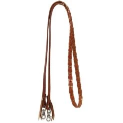 Rafter T Ranch Company Leather Laced Barrel Reins -Western Denim Gear Store 173756 723076