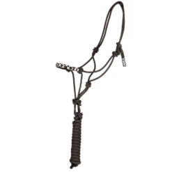 Cashel Company Grey Cheetah Beaded Nose Rope Halter/Lead