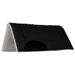 Mustang Canvas Pony Saddle Pad W/Fleece Bottom -Western Denim Gear Store 208909 639529