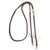 Cashel Adjustable Flat Braid Rein W/Rawhide Accents -Western Denim Gear Store 211254 650024