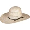 Rodeo King Rami Open Crown 4-1/2in. Brim Straw Cowboy Hat -Western Denim Gear Store 22039 default l