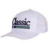 Classic White Large Embroidered Logo Cap -Western Denim Gear Store 226754 720520