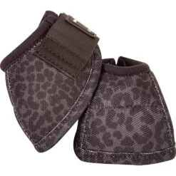 Classic Designer Line Black Leopard No Turn Bell Boot