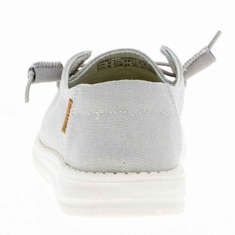 Heydude Women's Hey Dude Wendy Chambray Light Grey Casual 6 Heydude Women's Hey Dude Wendy Chambray Light Grey Casual - Image 4