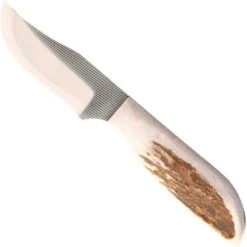 Anza Small Clip Point Knife With Elk Handle