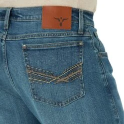 Wrangler Men's 20X 44 Slim Straight Jeans 9 Wrangler Men's 20X 44 Slim Straight Jeans -Western Denim Gear Store 44MWXSE 4