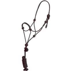 Mustang Pony/Colt Rope Halter And Lead