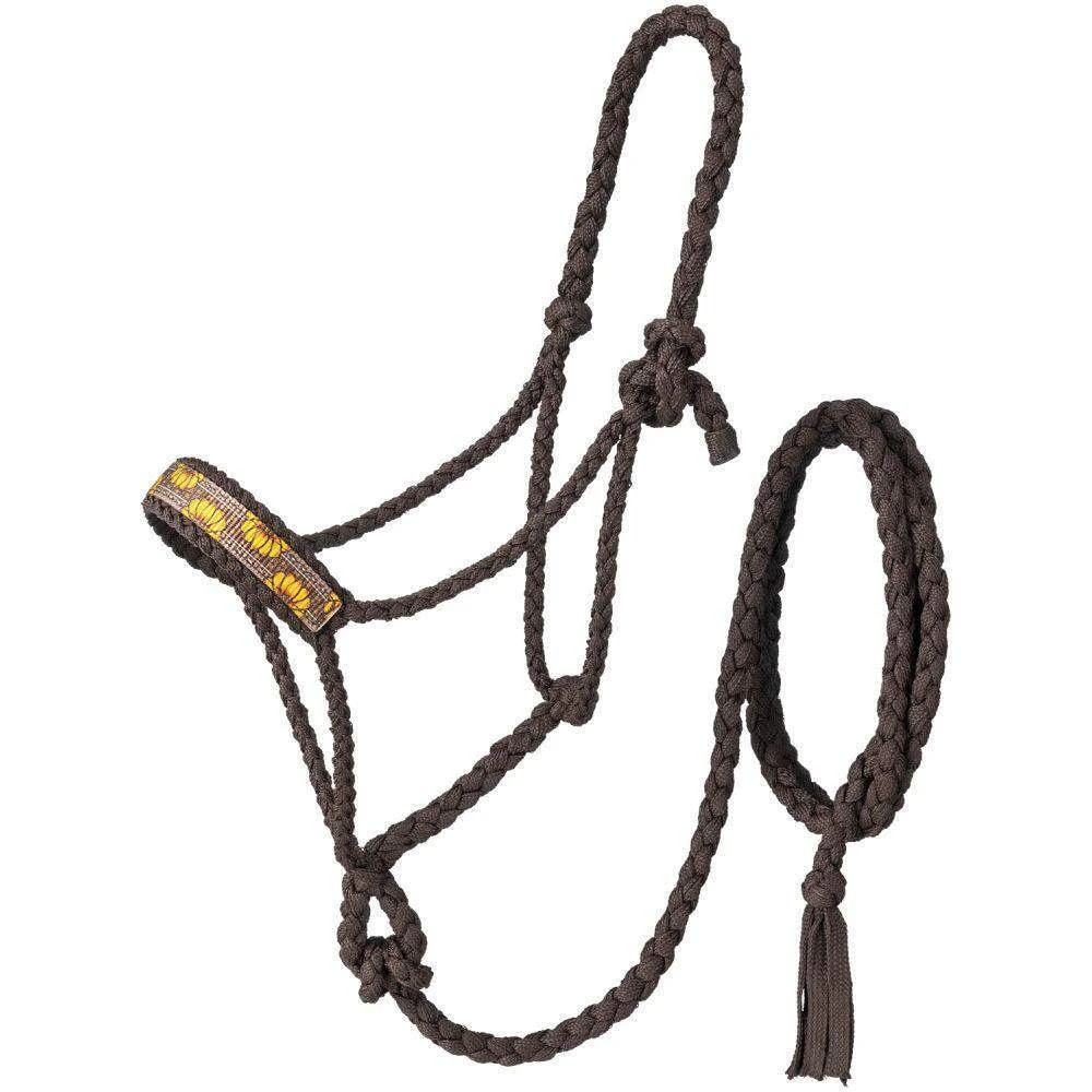 Tough 1 Patterned Mule Tape Halter W/Lead 4 Tough 1 Patterned Mule Tape Halter W/Lead - Image 2