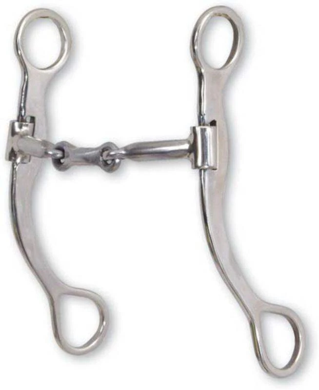 Classic 7.5in Stainless Cheek Copper Inlay Dogbone Bit 3 Classic 7.5in Stainless Cheek Copper Inlay Dogbone Bit