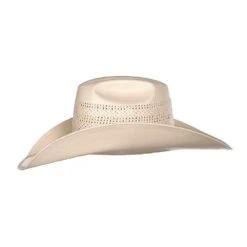 American Hats Ivory Triple Vent 4 1/4in. Brim Straw Cowboy Hat -Western Denim Gear Store 7400S2CCHOC42 21