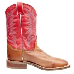 Tony Lama Men`s Tony Lama Brayden Cedar Brown 11in. TImeless Red Top Round Toe -Western Denim Gear Store 7884 5 91646a12 8171 4215 b4af d595562cee80