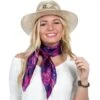 Wyoming Traders Ladies Paisley Pomegranate/Royal Red Wild Rag WT-PPG -Western Denim Gear Store 93270 default l