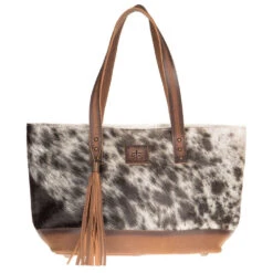 STS Ranch Wear Classic Cowhide Hobo Tote