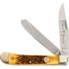 Boker Jigged Bone Brown Trapper Knife -Western Denim Gear Store 9858 default l