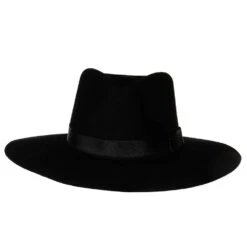 Womens M+F Black Fashion Hat -Western Denim Gear Store 98T7890001 1