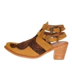 Women`s Annie Mustard Bootie -Western Denim Gear Store ANNIE BOOTIE 2