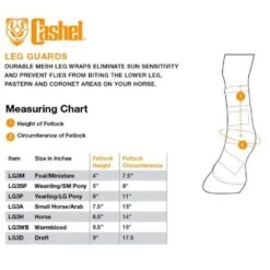 Cashel Company Crusader Fly Guard Horse Leg Boots 9 Cashel Company Crusader Fly Guard Horse Leg Boots -Western Denim Gear Store Cashel Leg Guard Size Chart3