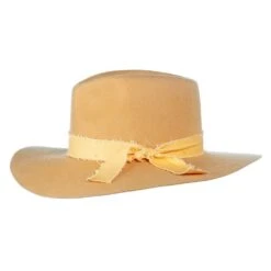 Gigi Pip Gigi Pip Hannah Mustard 3 1/2in. Brim Floppy Wool Fashion Hat -Western Denim Gear Store HANNAH MSTD 2